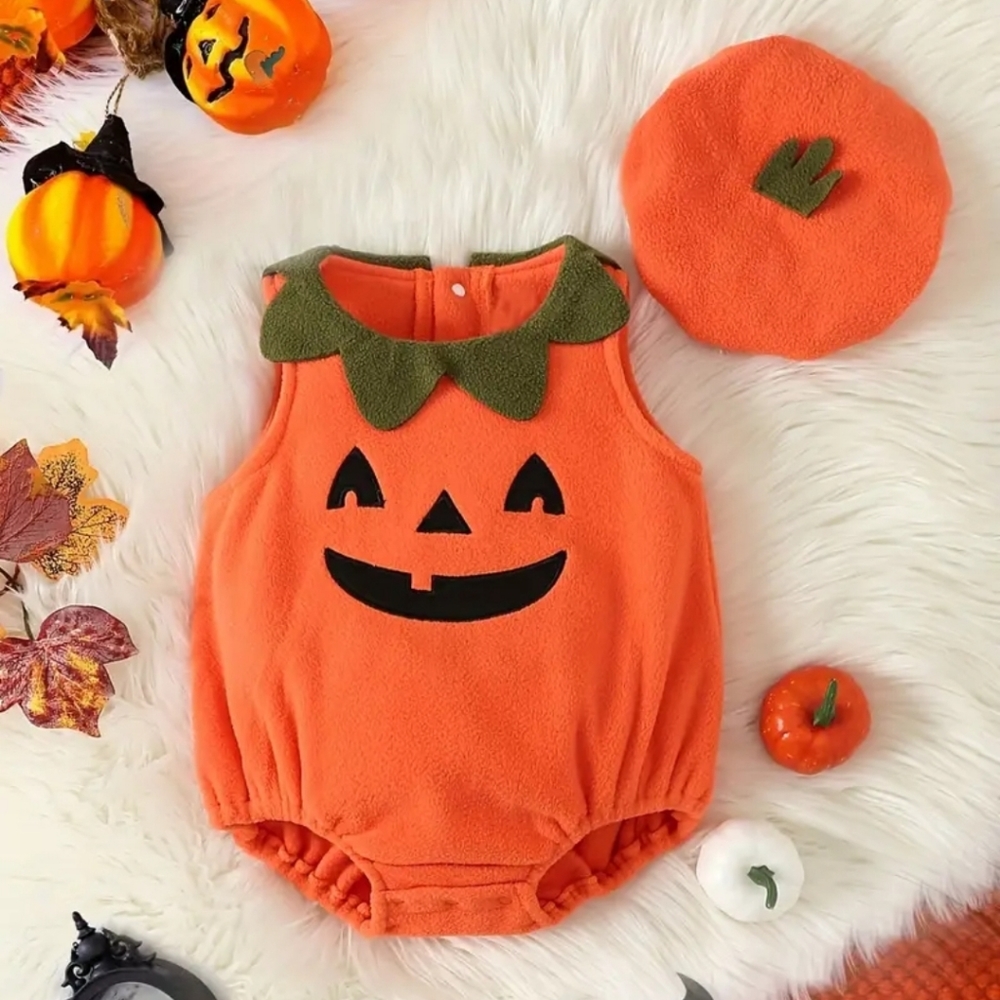 Baby Hallowen Party Cosplay Dress up Cute Autumn and Winter Set